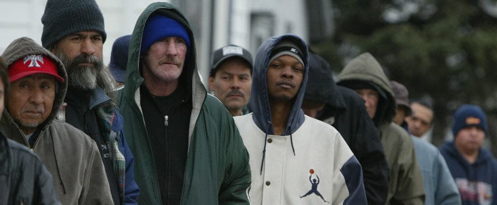 American Men Not at Work