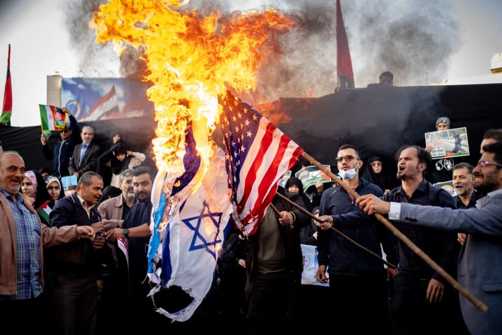 Burning Flags and an Optics Issue