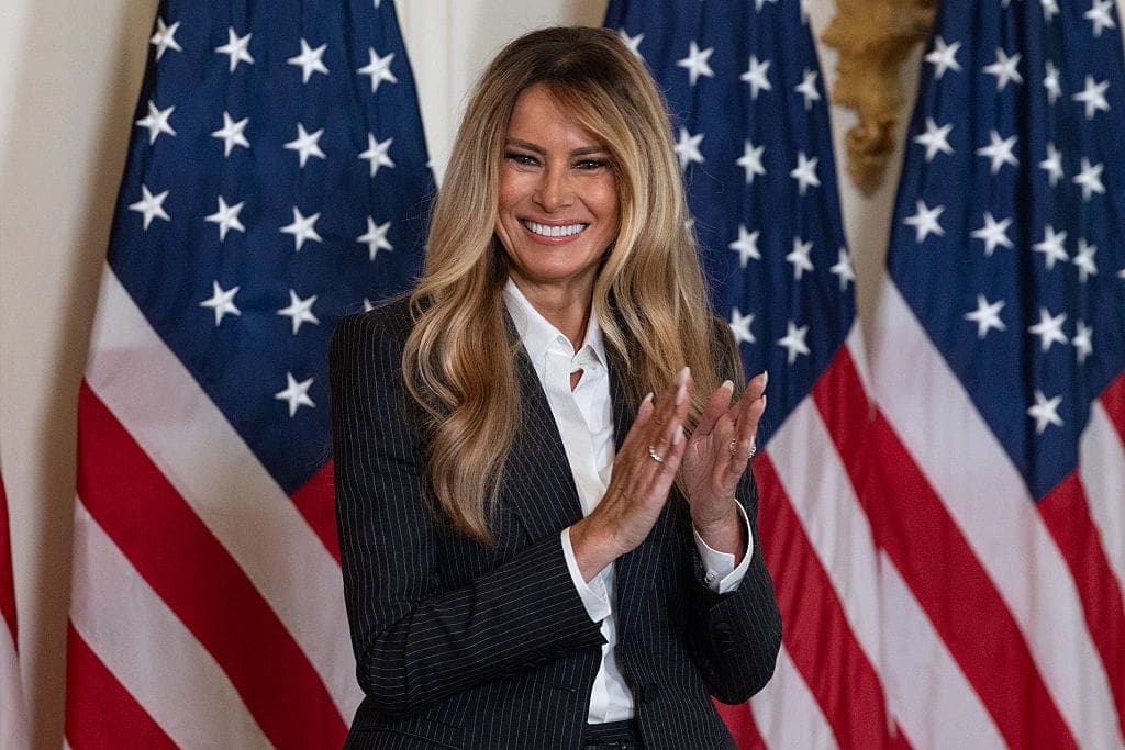 Podcast Maligns Melania Trump as ‘Epstein Hooker’
