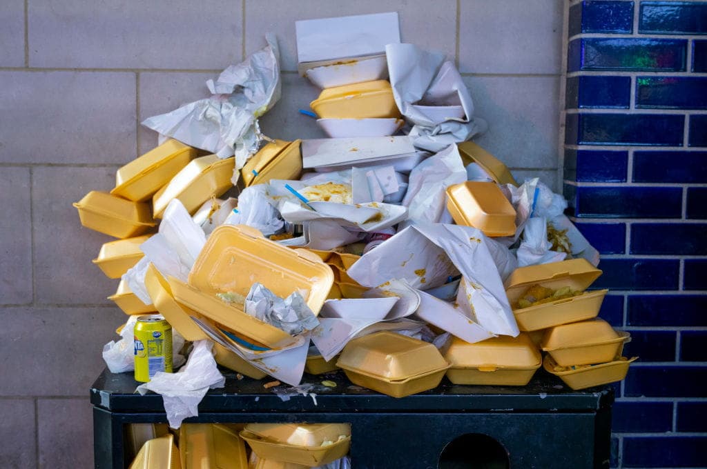 Connecticut Ban on Styrofoam Packaging Frustrates Struggling Restaurants