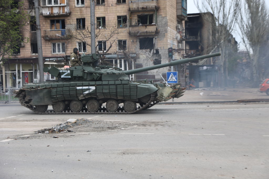 Humanitarian center in Mariupol