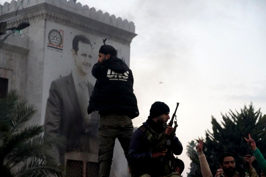 Syria Falls to Former Al-Qaeda Linked Jihadist Rebels